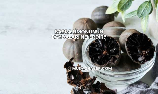 Basra Limonunun Faydaları Nelerdir?