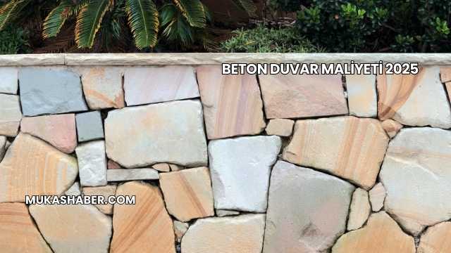 Beton Duvar Maliyeti 2025