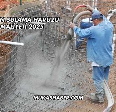 Beton Sulama Havuzu Maliyeti 2025