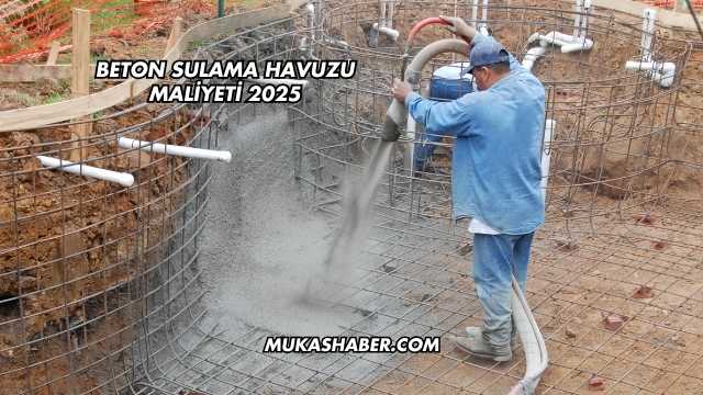 Beton Sulama Havuzu Maliyeti 2025