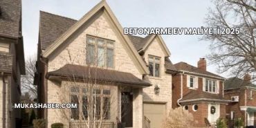 Betonarme Ev Maliyeti 2025