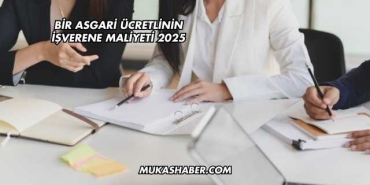 Bir Asgari Ücretlinin İşverene Maliyeti 2025