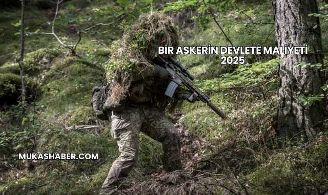 Bir Askerin Devlete Maliyeti 2025