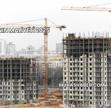 Bir Binanın Maliyeti 2025