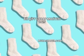 Bir Çift Çorap Maliyeti 2025