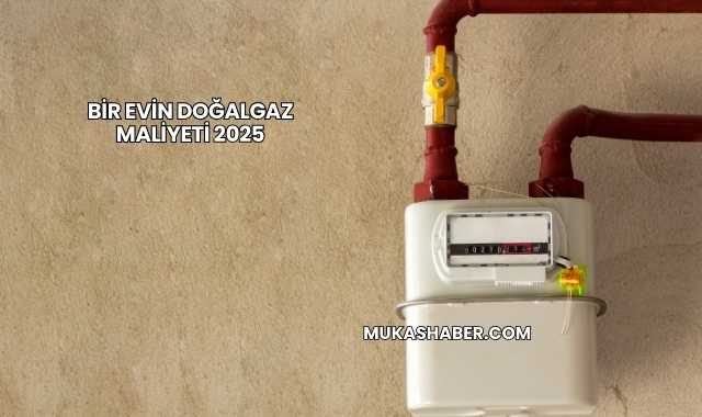 Bir Evin Doğalgaz Maliyeti 2025
