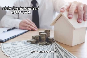 Birim Üretim Maliyeti Hesaplama