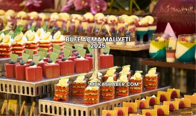 Büfe Açma Maliyeti 2025