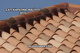 Çatı Kapatma Maliyeti 2025