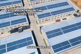 Çatıda Elektrik Üretimi Maliyeti 2025