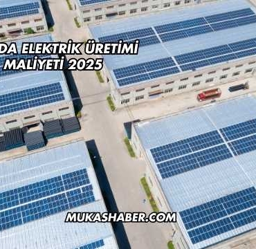 Çatıda Elektrik Üretimi Maliyeti 2025