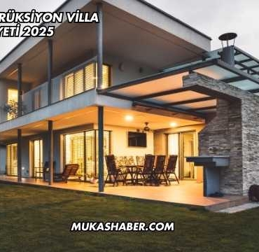 Çelik Konstrüksiyon Villa Maliyeti 2025