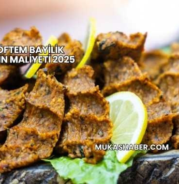 Çiğköftem Bayilik Açmanın Maliyeti 2025