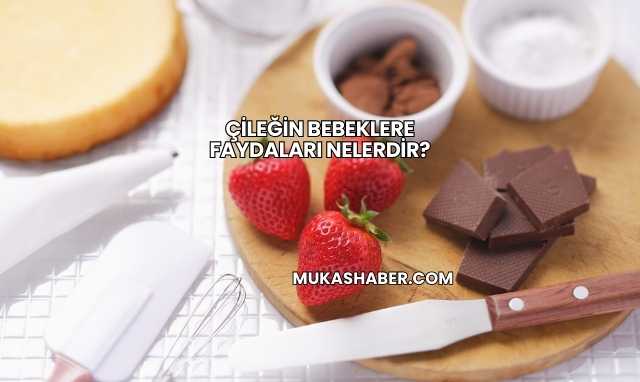 Çileğin Bebeklere Faydaları Nelerdir?