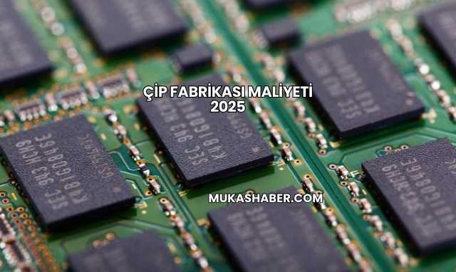 Çip Fabrikası Maliyeti 2025