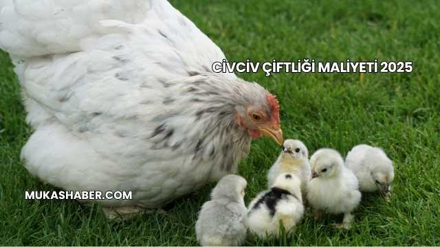 Civciv Çiftliği Maliyeti 2025
