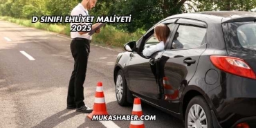 D Sınıfı Ehliyet Maliyeti 2025