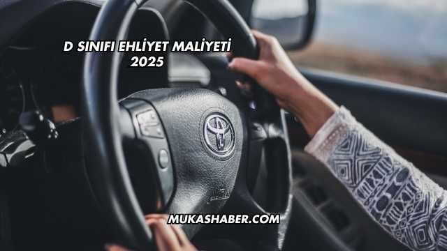 D Sınıfı Ehliyet Maliyeti 2025
