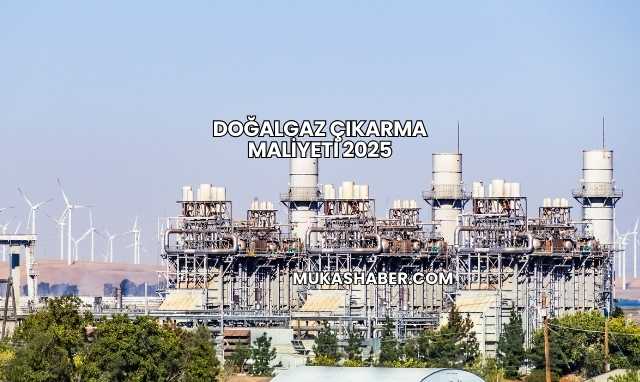 Doğalgaz Çıkarma Maliyeti 2025