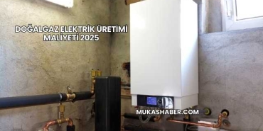Doğalgaz Elektrik Üretimi Maliyeti 2025