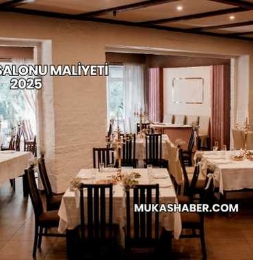Düğün Salonu Maliyeti 2025