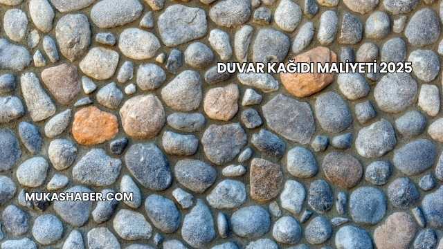 Duvar Kağıdı Maliyeti 2025