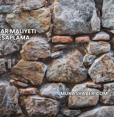 Duvar Maliyeti Hesaplama