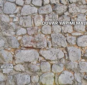 Duvar Yapımı Maliyeti 2025
