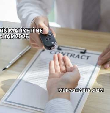 Ehliyetin Maliyeti Ne Kadar 2025