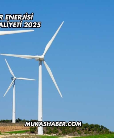 Ev Tipi Rüzgar Enerjisi Yaptırmanın Maliyeti 2025