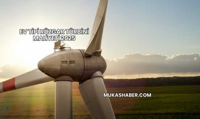 Ev Tipi Rüzgar Türbini Maliyeti 2025