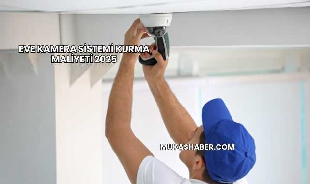 Eve Kamera Sistemi Kurma Maliyeti 2025