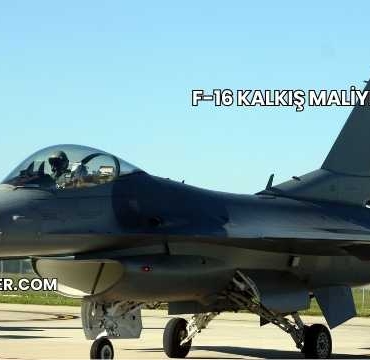 F-16 Kalkış Maliyeti 2025
