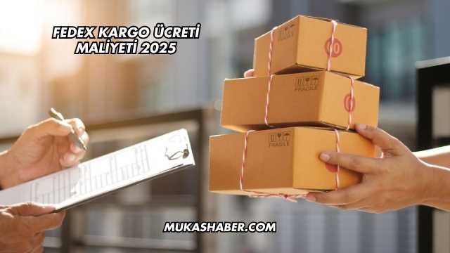 FedEx Kargo Ücreti Maliyeti 2025