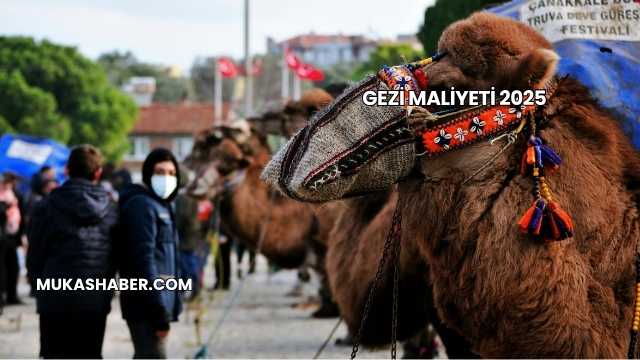 Gezi Maliyeti 2025