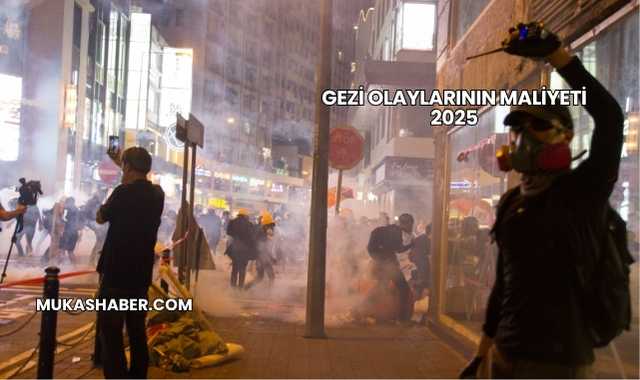 Gezi Olaylarının Maliyeti 2025