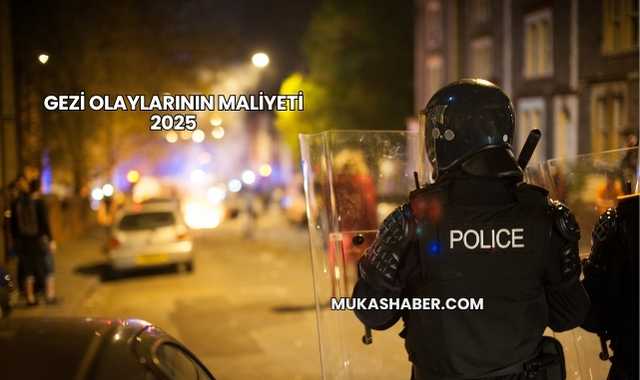 Gezi Olaylarının Maliyeti 2025