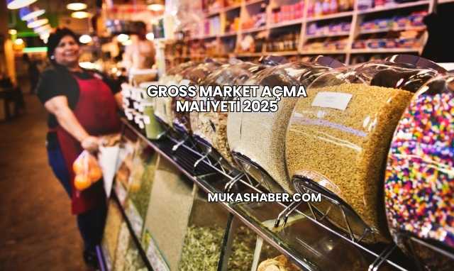 Gross Market Açma Maliyeti 2025