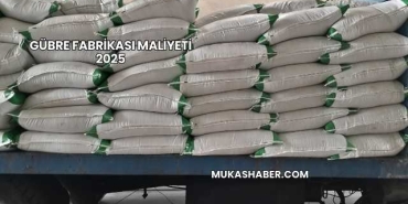 Gübre Fabrikası Maliyeti 2025