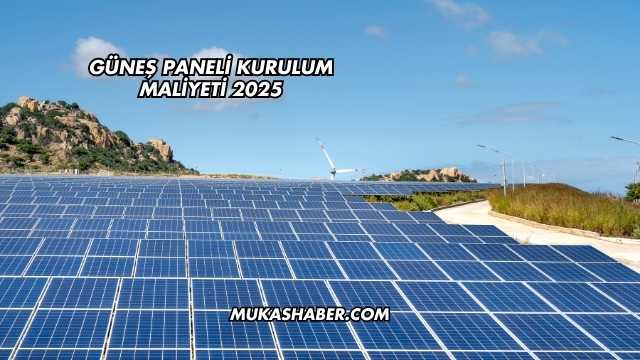 Güneş Paneli Kurulum Maliyeti 2025