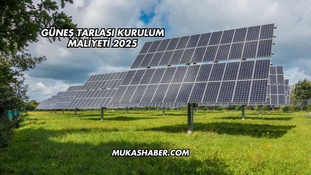 Güneş Tarlası Kurulum Maliyeti 2025