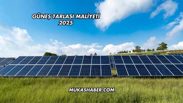 Güneş Tarlası Maliyeti 2025