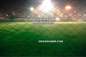 Halı Saha Açma Maliyeti 2025