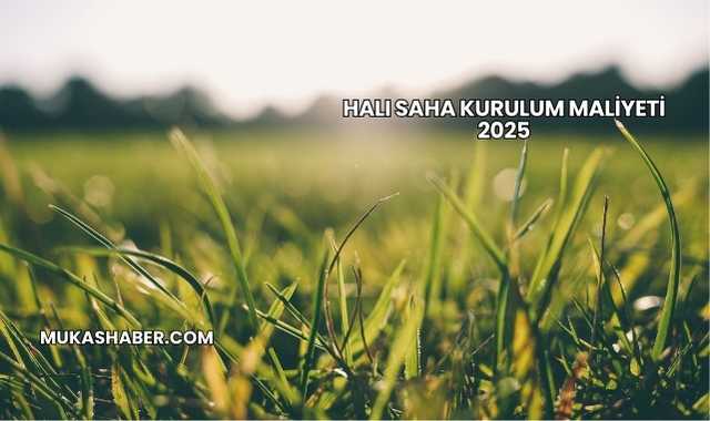 Halı Saha Kurulum Maliyeti 2025