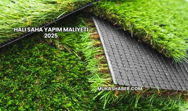 Halı Saha Yapım Maliyeti 2025