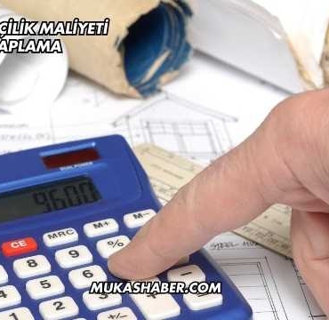 İnşaat İşçilik Maliyeti Hesaplama