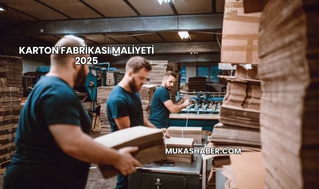 Karton Fabrikası Maliyeti 2025