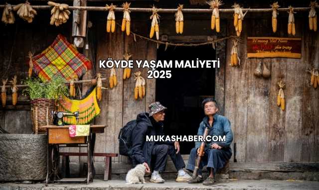 Köyde Yaşam Maliyeti 2025