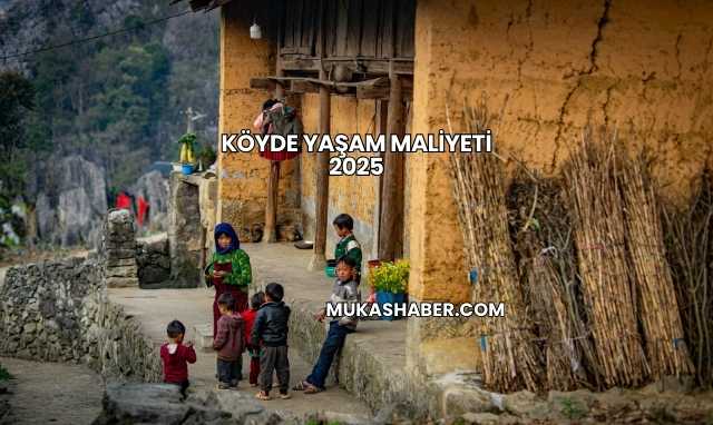Köyde Yaşam Maliyeti 2025
