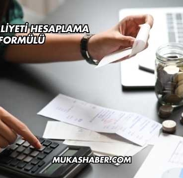 Kredi Maliyeti Hesaplama Formülü